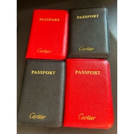 Cartier Passport Wallet Genuine Leather