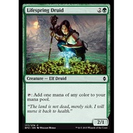 Magic the Gathering : Lifespring Druid - BFZ Near Mint - MTG Green Elf Druid