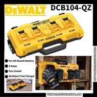 {The Hardware Lab}Dewalt DCB104-QW 12V MAX*/20V MAX*/ FLEXVOLT® 8 Amp Fan Cooled Multiport Fast Char