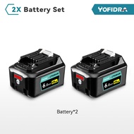 แบตเตอรี่สำหรับมากิต้าความจุสูงของแบตเตอรี่ลิเธียมชาร์จไฟได้6.0AH 12V แบตเตอรี่พลังงานเครื่องมือ BL