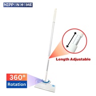 [ Household ] Length Adjustable Double - Sided Wiper Mop / 360° Rotation Multi - Functional Wiper Mo