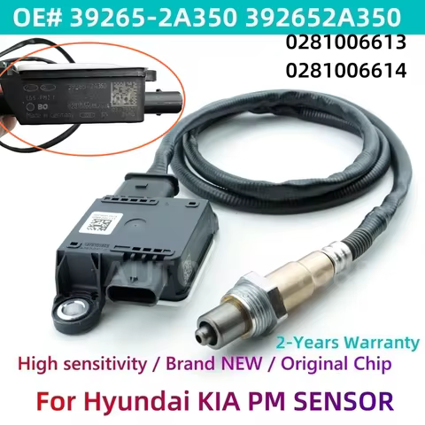New 39265-2A350 392652A350 PM Particulate Matter Sensor 0281006613 0281006614 For Hyundai i40 1.7 20