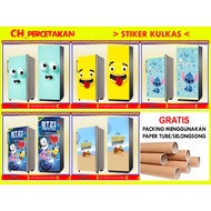 1-DOOR & 2-DOOR FRIDGE STICKERS