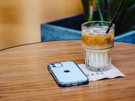 ARMOR iPhone 12 Signature 系列電話保護殼_水晶灰透/灰帶