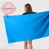 Double-sided Fleece Quick-drying Sports Towel Sweat-absorbing Beach Towel Microfiber G4d4