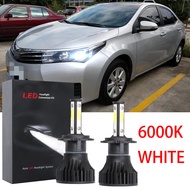 For Toyota Altis (E170) 2013-2019 Head Light Head Lamp 2014 2015 2016 2017 LED Headlight 6000K Bulbs Kit Replace Halogen