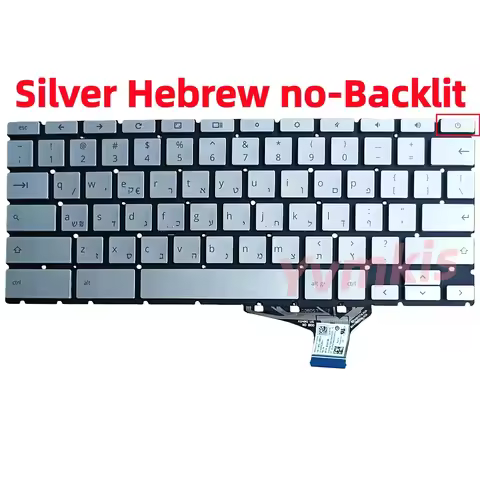 Hebrew/HB laptop Keyboard for HP Pro C640 C645 Chromebook X360 14C-CC 9Z.NHSPQ.B0H