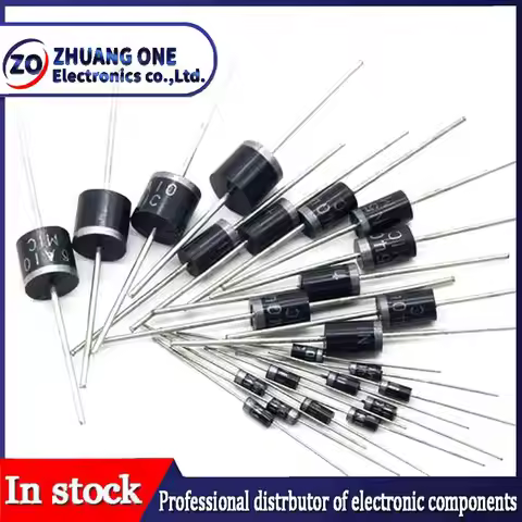 20PCS Rectifier Diode 1N5408 1N5404 1N5401 1N5822 1N5818 1N5400 1N5406 1N5402 10A10 FR604 FR607 FR60