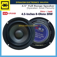 4.5” Full Range Speaker NS-4830 [4.5 Inci Speaker Julat Penuh]