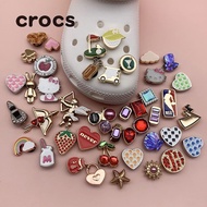 Crocs Jibbitz Metal Crocs Buckle Cute Cartoon Shoe Flower charms Crocs Fashionable Metal Crocs Acces