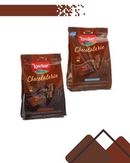 Loacker  Crispy Chocolate Wafer เวเฟอร์กรอบเคลือบช็อกโกแลต น้ำหนัก 114 กรัม มี 2 รส