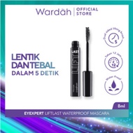 Wardah EyeXpert Liftlast Waterproof Mascara 8ml Curling in 5 Seconds, Lasts 12 Hours kitacosmetics