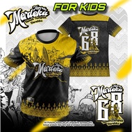 Hot Sale Kids T-Shirt 2025 Malaysia Independence Day 68th Anniversary 1957 August 31 Merdeka Tee Bre