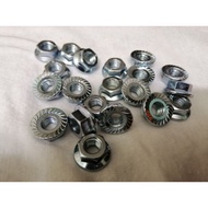 Flange nut (hex) M6 X 1.0 2p