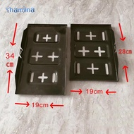 [Shamjina] Car Battery Holder Battery Installation Tray Battery Holder Battery Mounting Tray Metal f