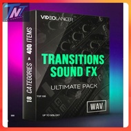 Transitions Sound FX – Ultimate Pack – 18 Categories – 400 Items [download]