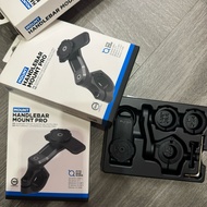 Quad Lock Handlebar Mount PRO - Black anodized / Chrome-plated