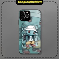 Cartoon Turtle glass iphone case for iphone 6/7/8/plus/x/xr/xs/11/12/13/14/pro max - k523