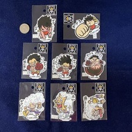 🏴‍☠️☠️ [海賊王] 100% 全新 海賊王 GEAR彈 日本正版 B-Side Label ONE PIECE Characters Sticker GEAR Series 防水 防UV 貼紙 
