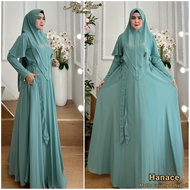 AJE ZAS - Elegant Plain Syari Dress HANACE Matt cerutty BabyDoll Pearl Stone Press Aje Zas Free Cada