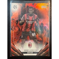 I742 Yunus Musah AC Milan Orange Inferno Topps UCC 2023/24 Football Card