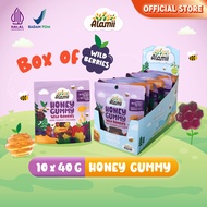 Alamii Honey Gummy - Box isi 10 x 40g / Wild Berries / Permen Gummy