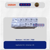 Bulb Bulb | H3 24V | 70W | Original ( Osram )