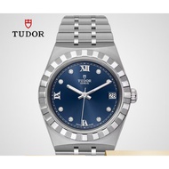 Tudor (TUDOR) Swiss Watch Royal Series Automatic Mechanical Female Watch Calendar 34mm m28400-0007 Blue Disc Diamonds