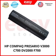 HP Compaq Presario V3000 C700 DV2000 F700 Laptop Battery Replacement Brand New Part