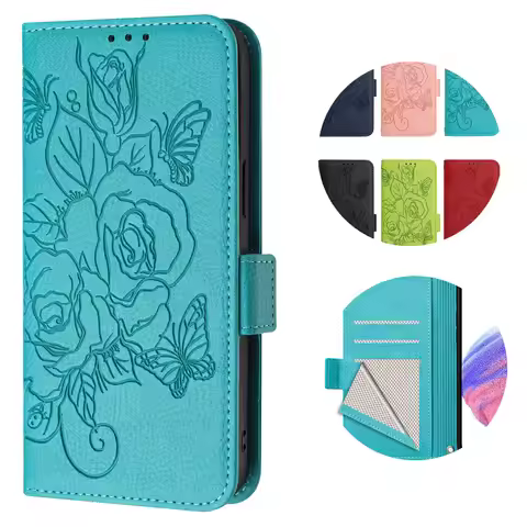 Wallet With Card Slot Kickstand Magnetic Flip Leather Case For Sharp Aquos V R9 Pro R7 R3 R2 Compact