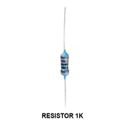 EELIC RSR-MEF - CONTENTS 1 Pcs metal film resistor 1/4 watt 0.25 watt 1K,2K,2K2,2K7,3K3,4K7,5K1,6K8,