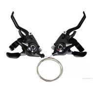 Speed Thumb Gear Shifter Levers Easy Installation Bike Brake Shift Lever for Moutain Bikes Road Bike