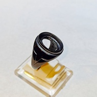 CINCIN/EMBAN/RING TITANIUM TANAM HITAM RR/BA 14x10mm