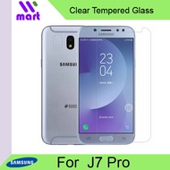 Tempered Glass Screen Protector (Clear) For Samsung Galaxy J7 Pro