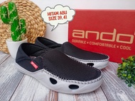 SEPATU SLIP ON PRIA ANDO JACKO MIRAGE WARNER SIZE 39-43 - SEPATU SELOP PRIA MURAH - SLIP ON COWOK MU