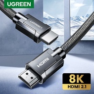 UGREEN HDMI 2.1 Cable (1m) 8K/60Hz 4K/120Hz 48Gbps HDCP2.2 HDMI Cable Cord for PS4 Splitter Switch Audio