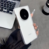 適用榮耀Magicv5磨砂磁吸手機殼半透膚感雙中軸加高保護-無磁吸 榮耀Magic V5