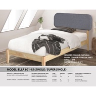 Ghabana_Furniture_Kuching BEDFRAME ELLA 801 (SINGLE (3FT) /SUPER SINGLE (3.5FT))