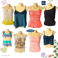 (09/09/69) Spaghetti Strap Tank Top Second Hand Japan Usa Good Condition | Fairy Vintage y2k