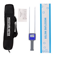 เครื่องวัดผงความชื้นไม้ LCD แบบมืออาชีพ TK100W มีความชื้นเครื่องวัดความชื้นอากาศดิจิทัลผงขี้เลื่อยไม