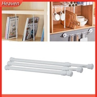 [Heaven useful] Bathroom Spring Loaded Extendable Telescopic Voile Tension Curtain Rail Pole Rod