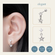 CRYSTAL DROP STAR Elegant DROP earrings (Price of 1 piece)