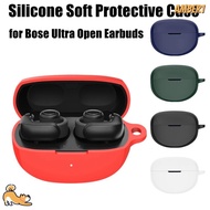 AMBER1 Earphone Protective Cover, Silicone Shockproof Earphone ,  Dustproof Soft Earphone Storage  for Bose Ultra Open Earbuds Home/Travel