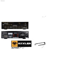 ♈▨ORIGINAL Kevler GX7PRO High Power Videoke Amplifier 800W x 2