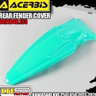 HIJAU kawasaki KX - KXF 250 450 F 2016 2017 2018 2019 2020 - ACERBIS REAR FENDER COVER - REAR WING F
