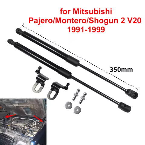2Pcs Car Front Engine Bonnet Hood Gas Struts Lift Support Rods for Mitsubishi Pajero 2 Montero Shogu