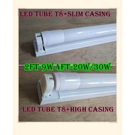 T8 LED Tube 4Feet /2feet 11W 22W 30W With Casing