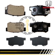 Honda Civic SNA SNB 1.8 2.0 FD/Accord SDA 2.0 2.4/Civic S84 SV4 - Rear Disc Brake Pad 43022-S84-A00