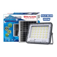 โคมโซล่าเซลล์ ฟลัดไลท์ RACER รุ่น MAX BEAM (100W 200W 300W) แสงขาว | โคมไฟฟลัดไลท์โซล่าร์เซลล์ โคมไฟ