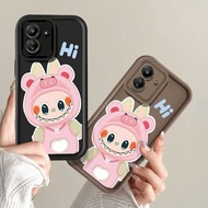 Fashion Cartoon Pink Labubu Phone Case for Redmi NOTE 8 PRO 9 10 10X 10S 10 PRO MAX 11 11S 11 PRO 12